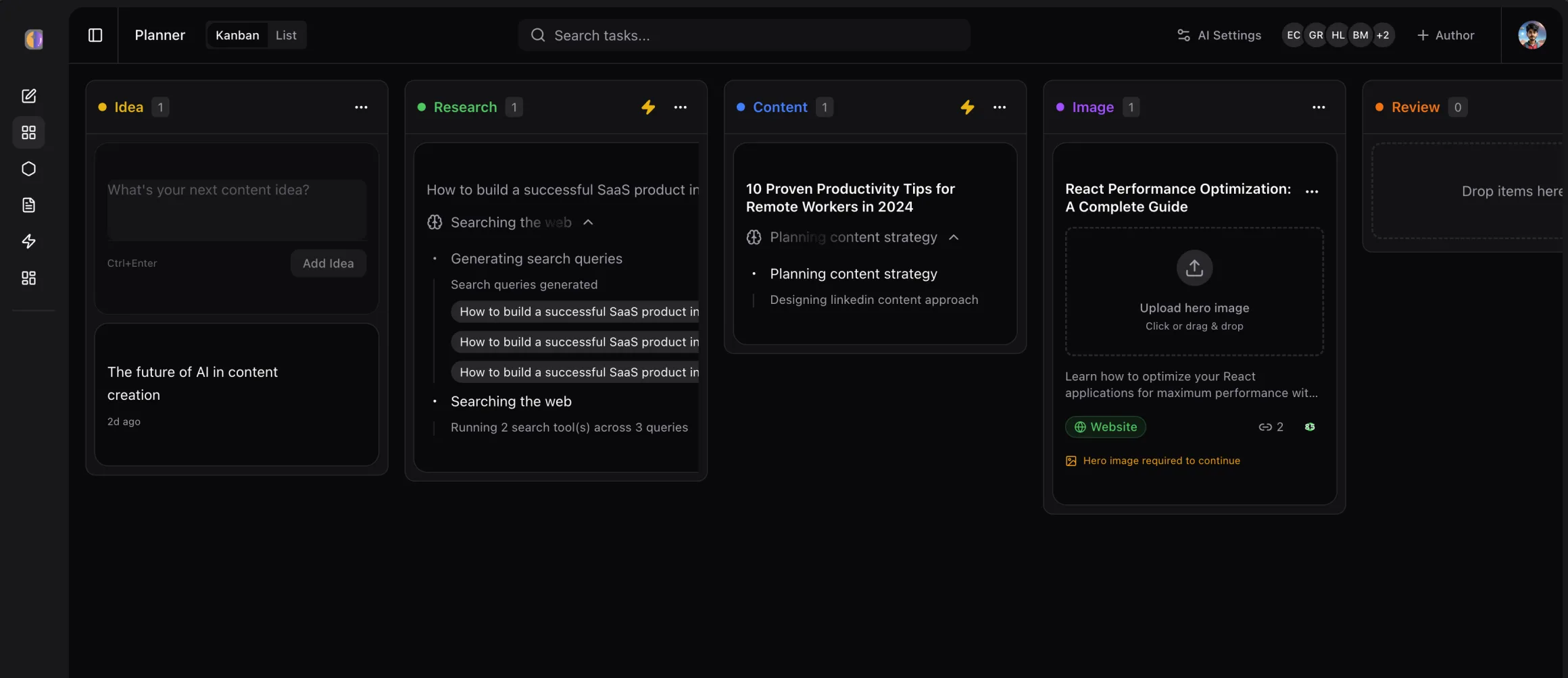 SparkBlog product preview